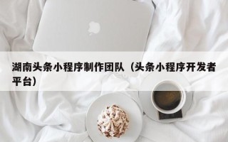 阳春湖南头条小程序制作团队（头条小程序开发者平台）